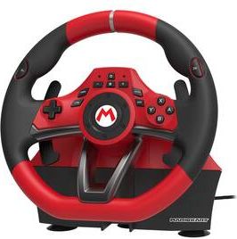 HORI Mario Kart Racing Wheel Pro DELUXE (NSW-228U) černá - obrázek 1