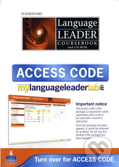 Language Leader - Elementary - Coursebook - Gareth Rees - obrázek 1