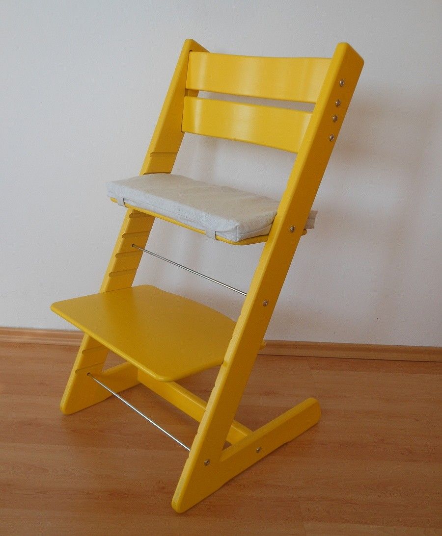 Rostoucí židle Jitro Klasik žlutá - obrázek 1