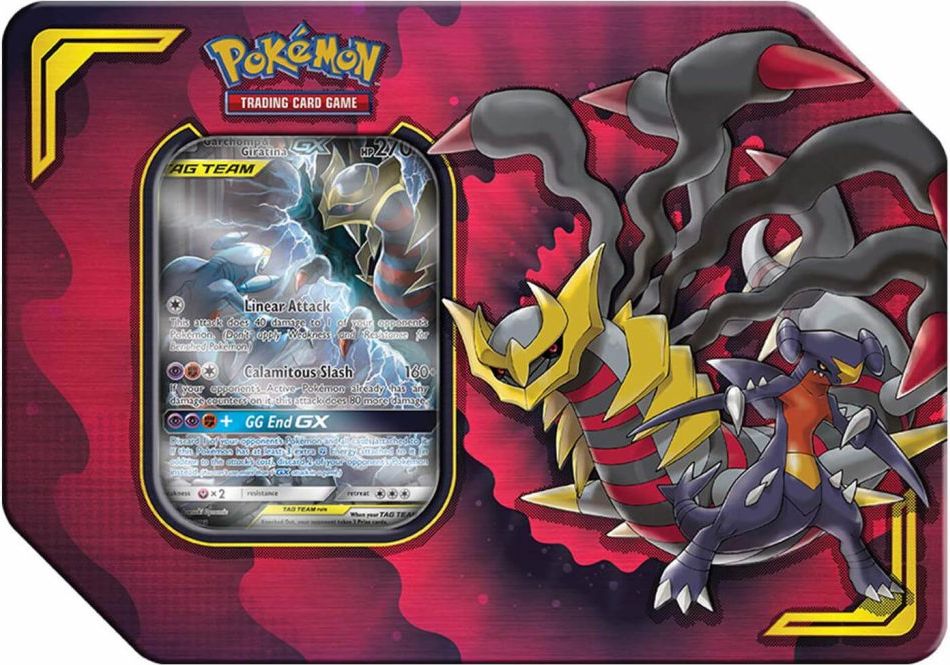 Nintendo Pokémon Power Partnership Tin - Giratina & Garchomp - obrázek 1