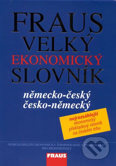 Fraus Velký ekonomický slovník německo-český, česko-německý - - obrázek 1