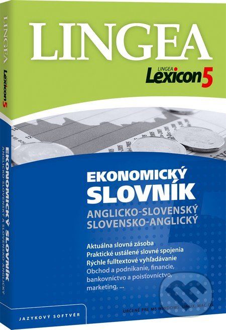 Anglicko-slovenský a slovensko-anglický ekonomický slovník (Licencia) - - obrázek 1