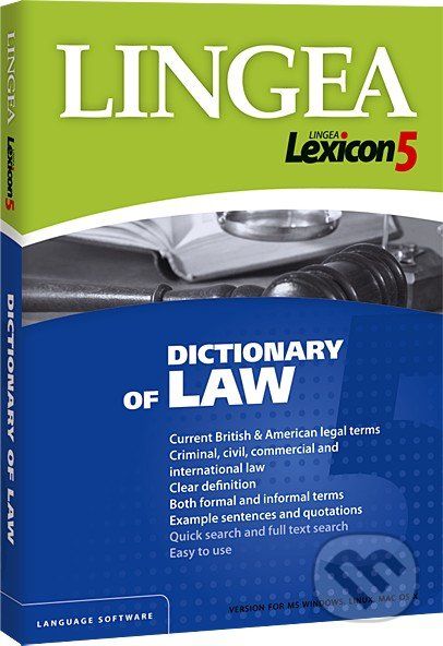 Dictionary of Law - - obrázek 1