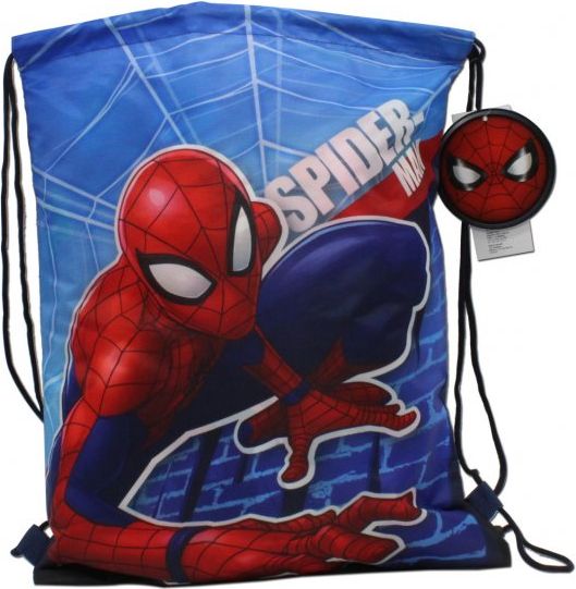 Setino · Sáček na přezůvky / vak na záda Spiderman - MARVEL - 41 x 34,5 cm - obrázek 1