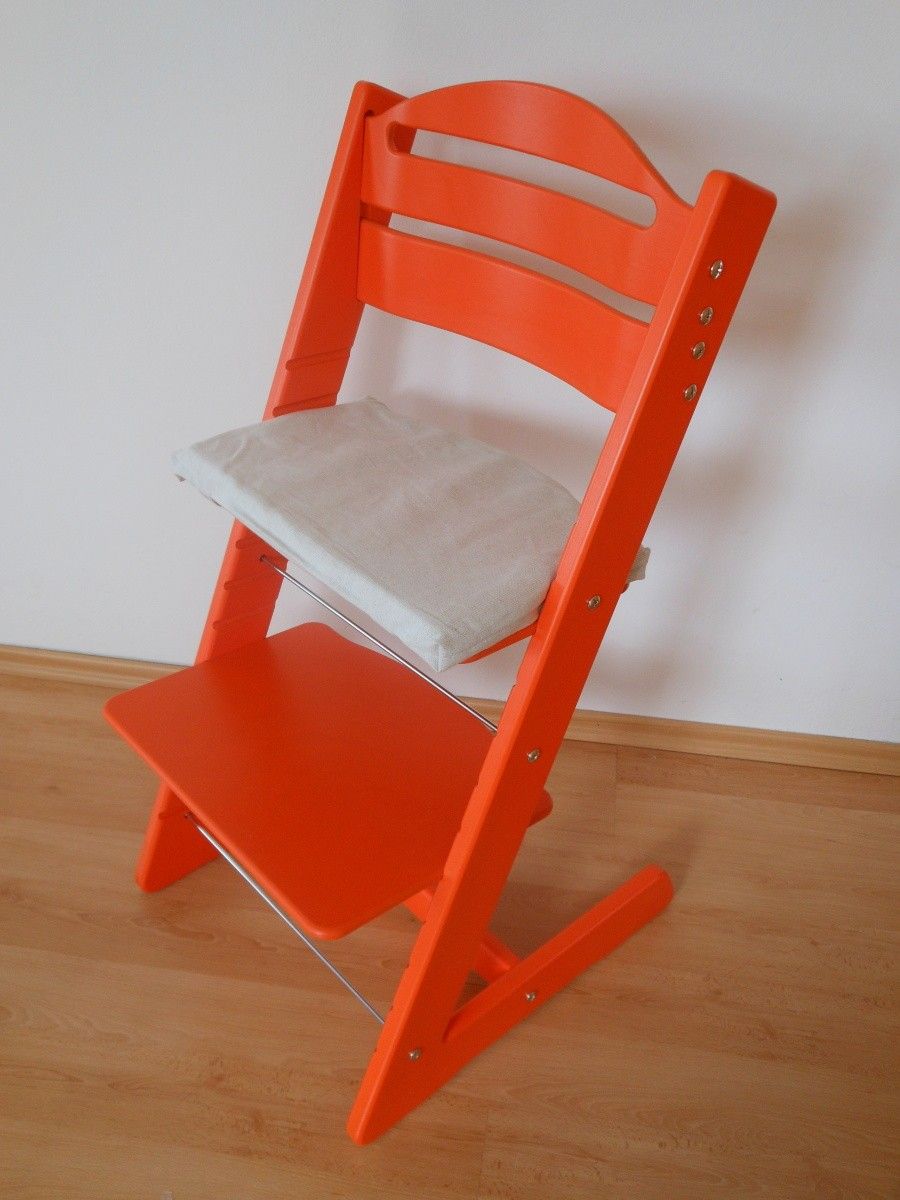 Rostoucí židle Jitro Baby oranžová - obrázek 1