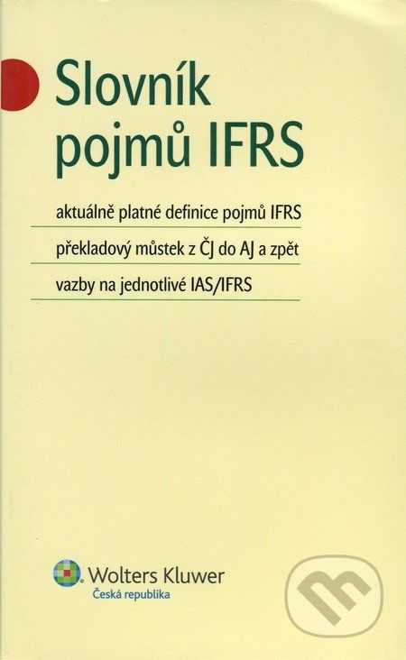 Slovník pojmů IFRS - Jiří Strouhal - obrázek 1