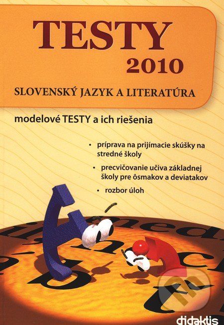 Testy 2010 - Slovenský jazyk a literatúra - - obrázek 1