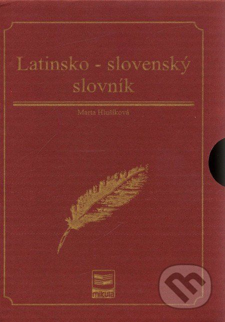Latinsko-slovenský slovník - Marta Hlušíková - obrázek 1