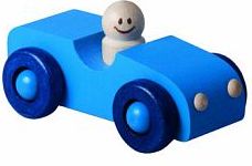 DETOA dřevěné autíčko modré - obrázek 1