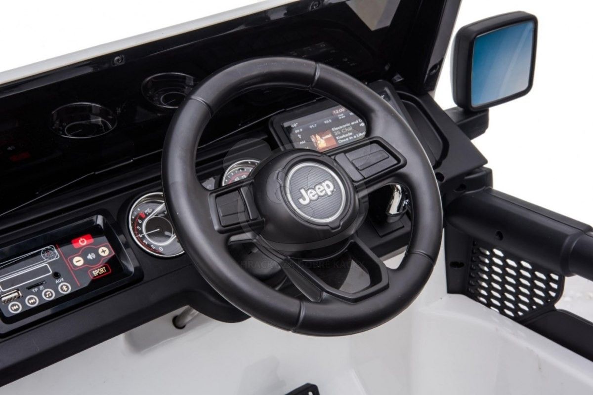 Elektrické autíčko Jeep Wrangler Rubicon - červené - obrázek 9