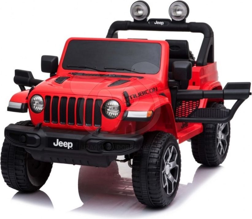 Elektrické autíčko Jeep Wrangler Rubicon - bílé - obrázek 12