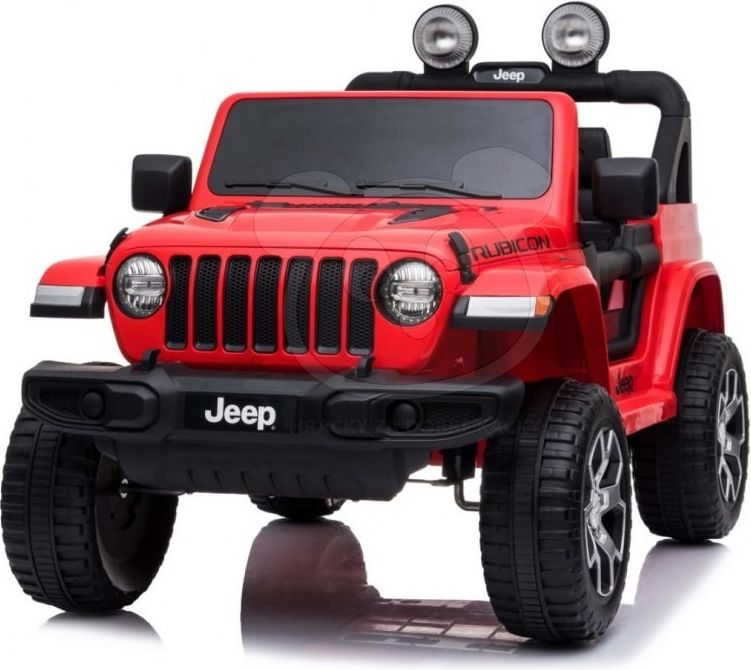 Elektrické autíčko Jeep Wrangler Rubicon - bílé - obrázek 4