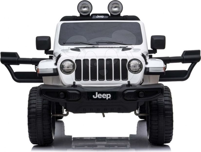 Elektrické autíčko Jeep Wrangler Rubicon - bílé - obrázek 5