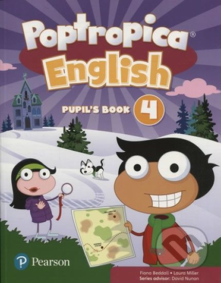 Poptropica English 4: Pupil's Book + PEP kód elektronicky - Fiona Beddall - obrázek 1