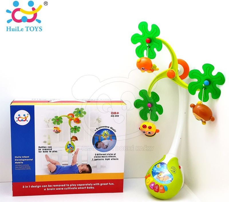 Baby mix Kolotoč nad postýlku plastový - obrázek 3