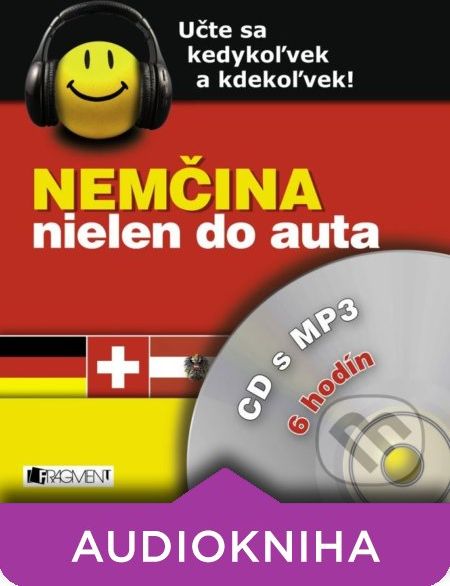 Nemčina nielen do auta - CD s MP3 - Ilona Kostnerová, Katarína Halčinová - obrázek 1