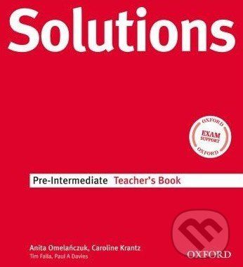 Solutions - Pre-Intermediate - Teacher's Book - Anita Omelanczuk, Caroline Krantz - obrázek 1