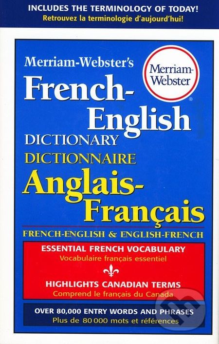 Merriam-Webster's French-English Dictionary - - obrázek 1