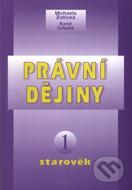 Právní dějiny 1 - Michaela Židlická - obrázek 1