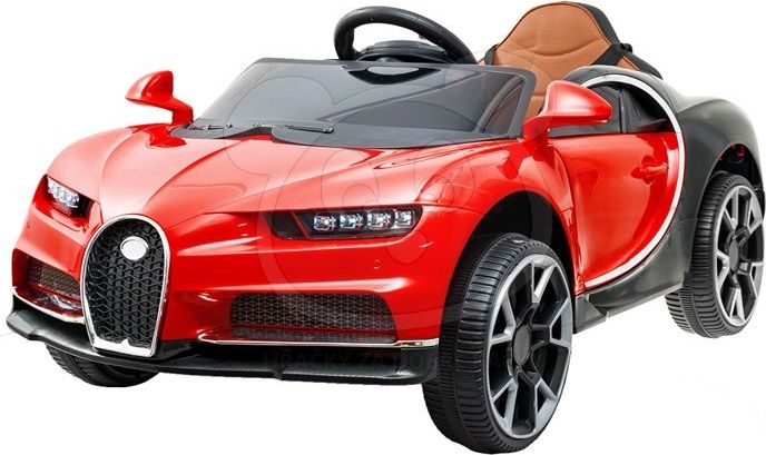 Elektrické autíčko Bugatti Chiron, kožená sedačka, 2.4GHz - bílé - obrázek 15