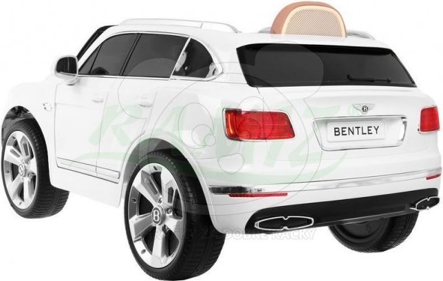Elektrické autíčko Bentley Bentayga, 2.4GHz, kožená sedačka - černé - obrázek 11