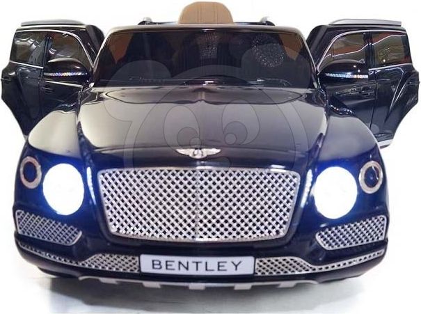 Elektrické autíčko Bentley Bentayga, 2.4GHz, kožená sedačka - černé - obrázek 5