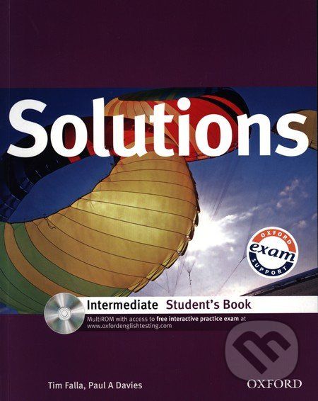 Solutions - Intermediate - Student's Book + MultiROM - Tim Falla, Paul A. Davies - obrázek 1