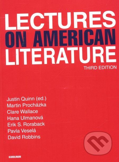 Lectures on American literature - Justin Quinn - obrázek 1