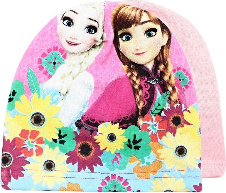 Setino · Dívčí bavlněná jarní / podzimní čepice Ledové království - Frozen Fever 54 - obrázek 1