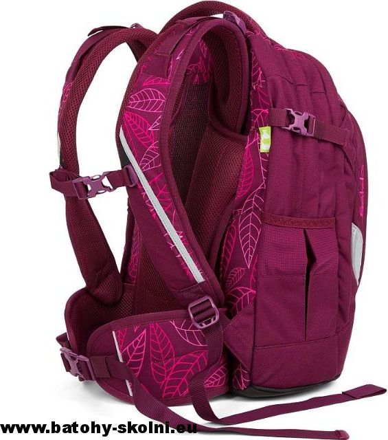 Studentský batoh Ergobag Satch Purple Leaves - Doprava Zdarma - obrázek 7