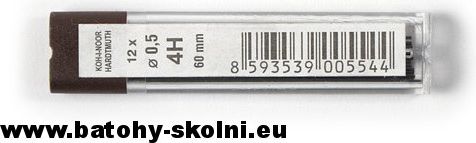 Tuhy do mikrotužky Koh-i-noor 4152 tvrdost 4H průměr 0.5 mm grafitové - obrázek 1