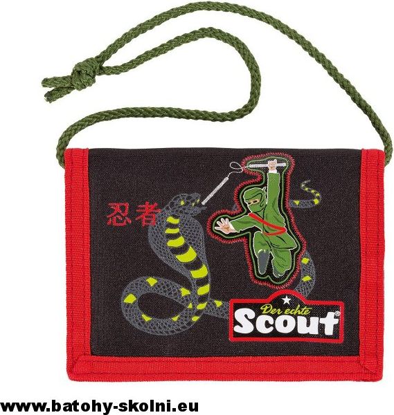 Školní batoh Scout Alpha 5 dílný set Ninja a had - Doprava Zdarma - obrázek 7
