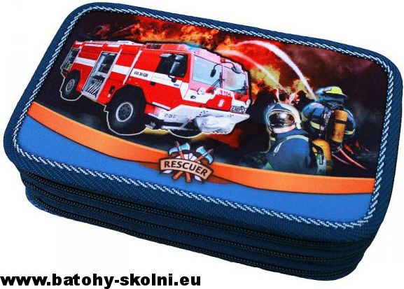 Školní třípatrový penál Emipo Rescuer - obrázek 1