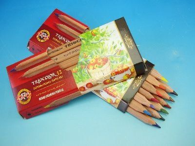 Trojhranné silné pastelky Koh-i-noor 3152N-12 barev > varianta 1 - obrázek 2