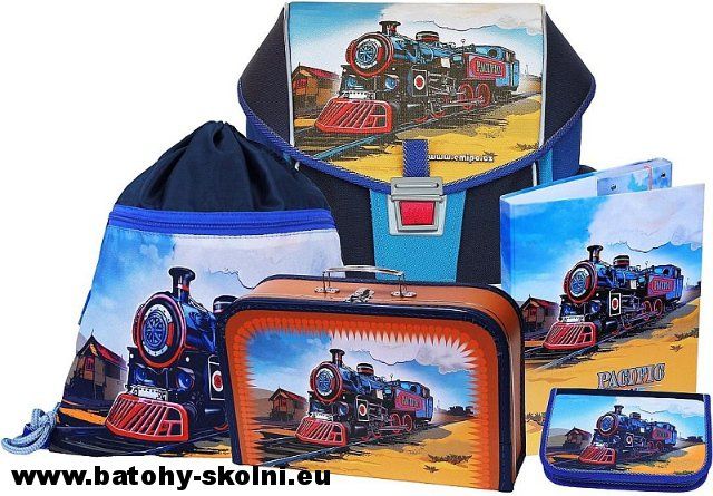 Školní aktovka Emipo 5 dílný set Ergo One > varianta Pacific - obrázek 7
