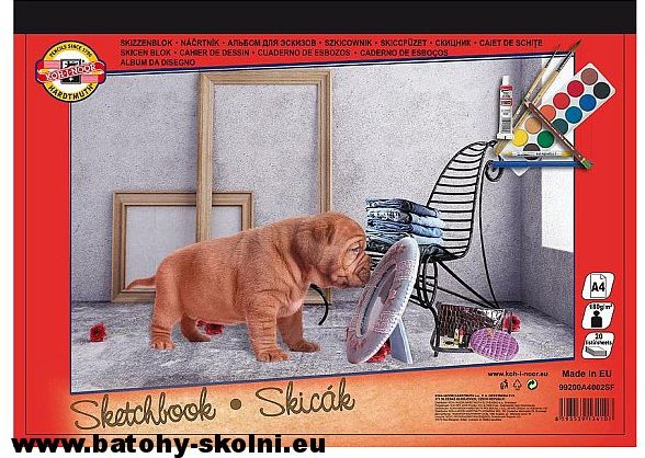 Skicák koh-i-noor 9920 A4 20 listů 180g