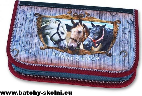 Školní penál Emipo pouzdro 2 klopy Randezvous - obrázek 1