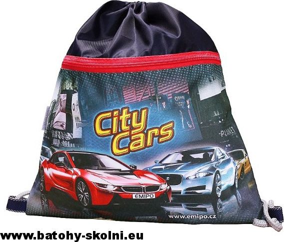 Sáček na přezůvky Emipo City Cars > varianta 5. - obrázek 1