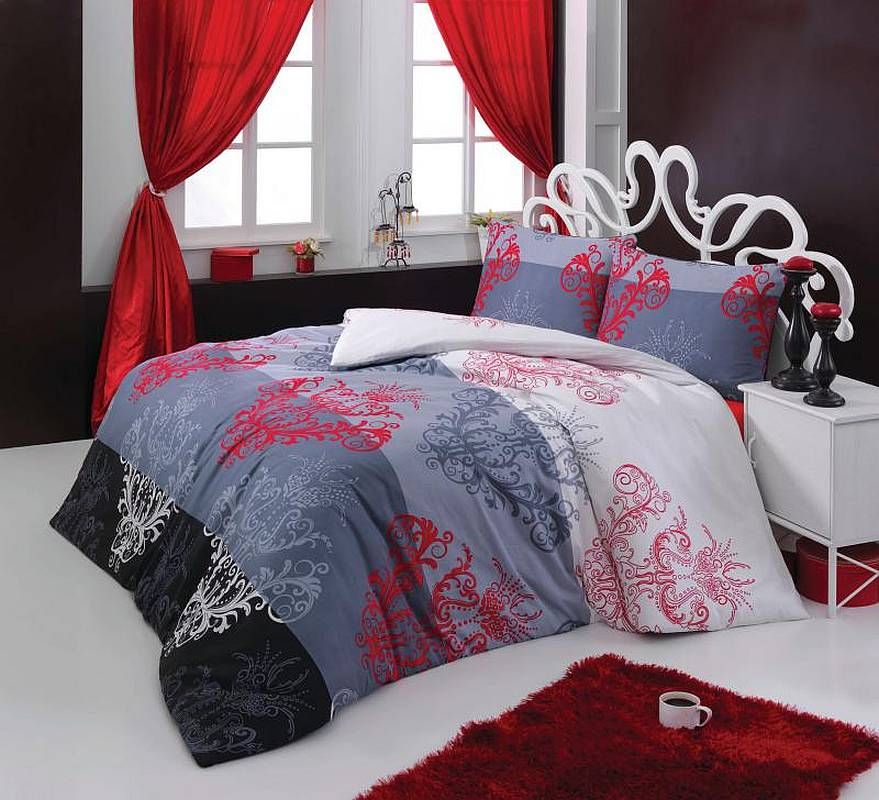 Kvalitex satén povlečení Paola 220/200, 2x70/90 cm - obrázek 1