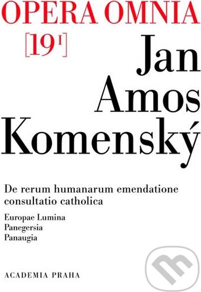 Opera omnia 19/I - Jan Amos Komenský - obrázek 1