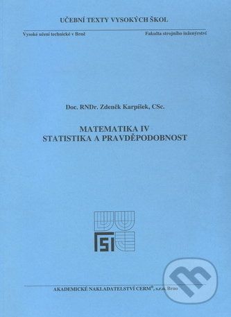 Matematika IV - Zdeněk Karpíšek - obrázek 1