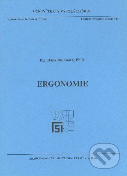 Ergonomie - Dana Rubínová - obrázek 1