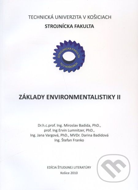 Základy environmentalistiky II - Miroslav Badida - obrázek 1