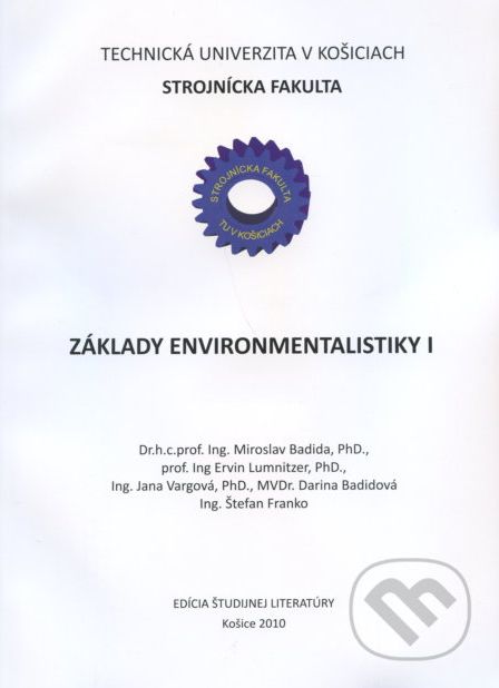 Základy environmentalistiky I - Miroslav Badida - obrázek 1
