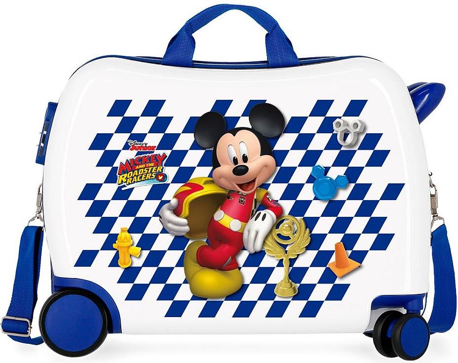 JOUMMABAGS Dětský kufřík Mickey Good Mood MAXI ABS plast 34 l - obrázek 1