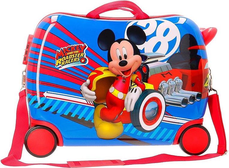 JOUMMABAGS Dětský kufřík na kolečkách Mickey World MAXI ABS plast, 50x38x20 cm, objem 34 l - obrázek 1