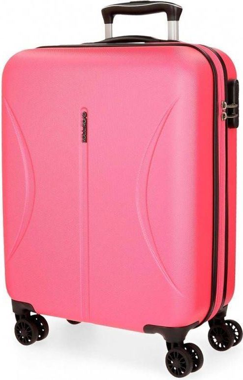 JOUMMABAGS ABS Cestovní kufr Roll Road Camboya Pink ABS plast, 55x40x20 cm, objem 36 l - obrázek 1