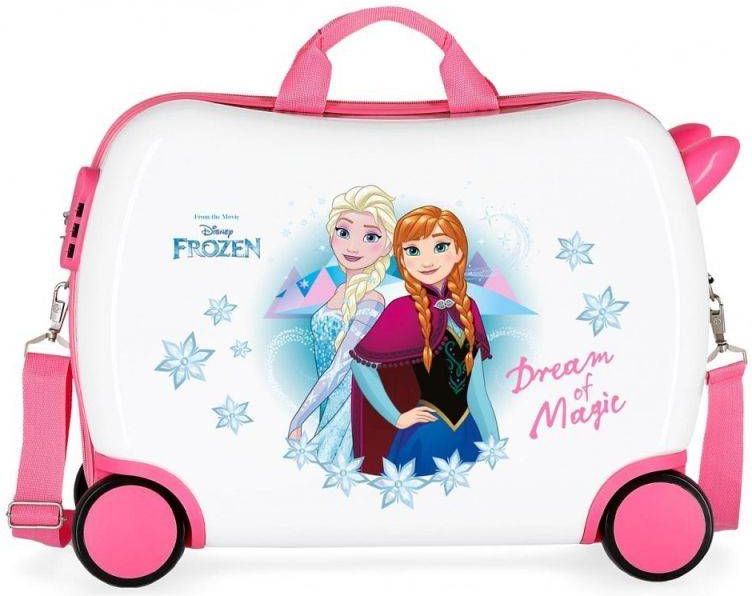 JOUMMABAGS Dětský kufřík Ledové Království Dream of Magic MAXI ABS plast, 50x38x20 cm, objem 34 l - obrázek 1