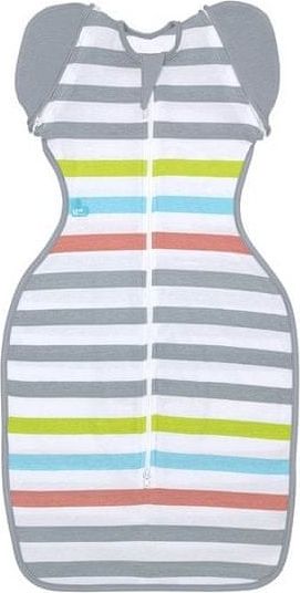 LOVE TO DREAM Swaddle Up 50/50 Lite, Multi Stripe - 8,5-11 kg - obrázek 1