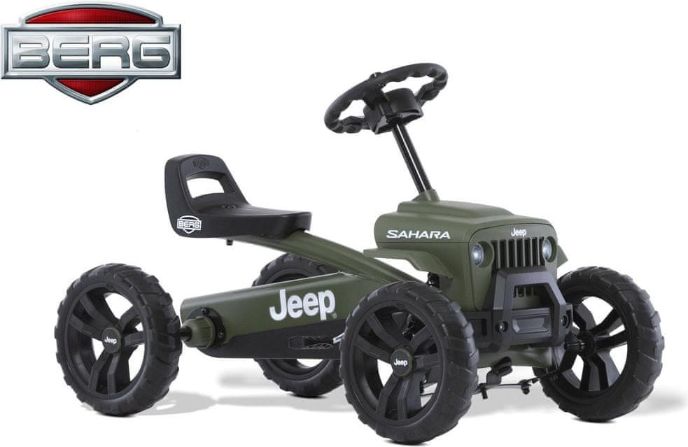 Berg Buzzy Jeep zelená - obrázek 1